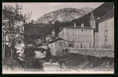 AK Voreppe, Route de Grenoble à la Grande Chartreuse