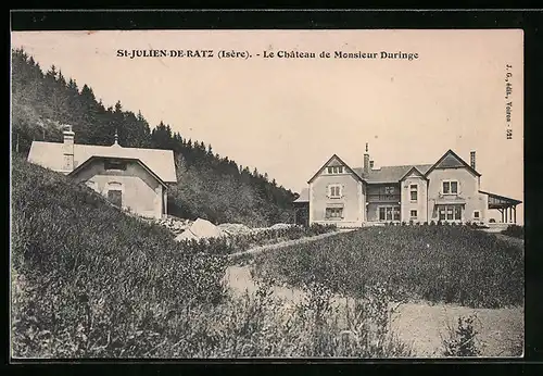 AK Saint-Julien-de-Ratz, Le Chateau de Monsieur Duringe