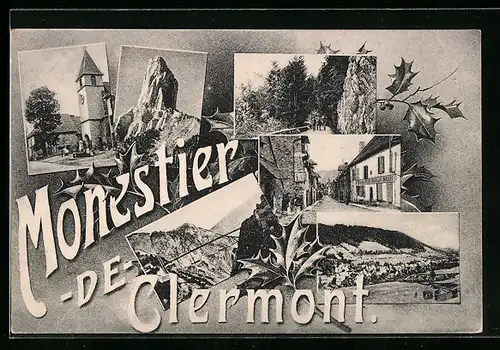 AK Monestier-de-Clermont, Les impressions de la ville