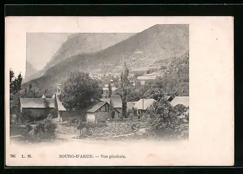 AK Bourg-d`Arud, Vue générale