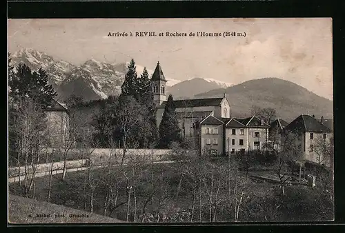 AK Revel, Arrivée à Revel et Rochers de l`Homme