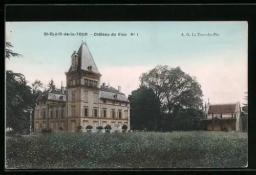 AK Saint-Clair-de-la-Tour, Chateau du Vion