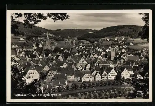 AK Nagold / Schwarzwald, Gesamtansicht