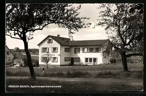 AK Egenhausen / Schwarzwald, Hotel-Pension Reusch