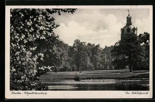 AK Berlin-Charlottenburg, Schlosspark