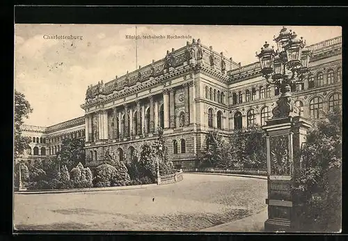 AK Berlin-Charlottenburg, Königlich technische Hochschule