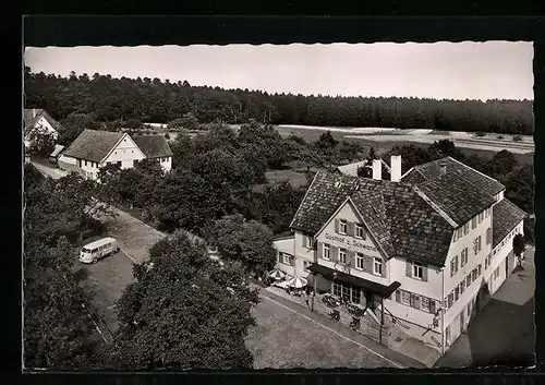 AK Kälberbronn / Schwarzwald, Gasthof und Pension zum Schwanen