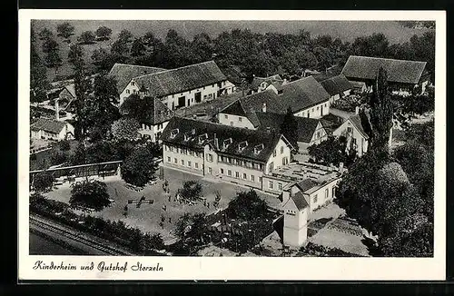 AK Hilzingen, Kinderheim und Gutshof Storzeln