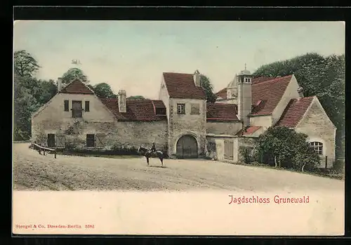 AK Berlin-Grunewald, Jagdschloss Grunewald