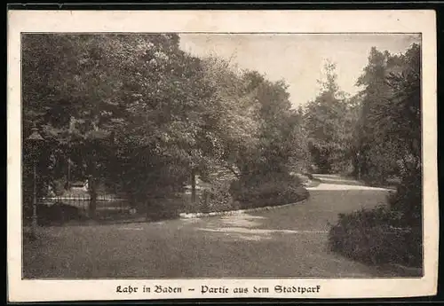 AK Lahr i. B., Stadtpark
