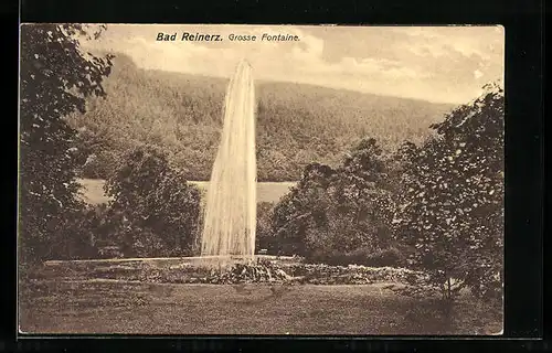 AK Bad Reinerz, Grosse Fontäne