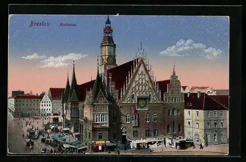 AK Breslau, Rathaus