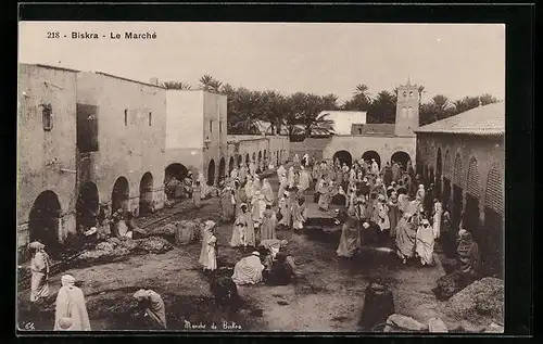 AK Biskra, Le Marché