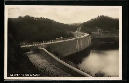 AK Mauer i. Rgb., Bobertalsperre
