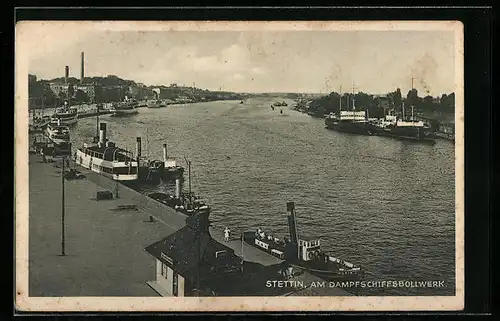 AK Stettin, Dampfschiffsbollwerk
