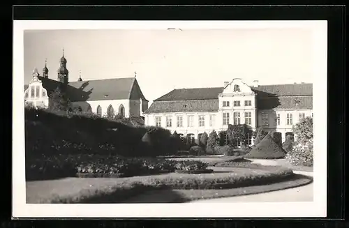 AK Oliva, Schloss mit Schlosskirche