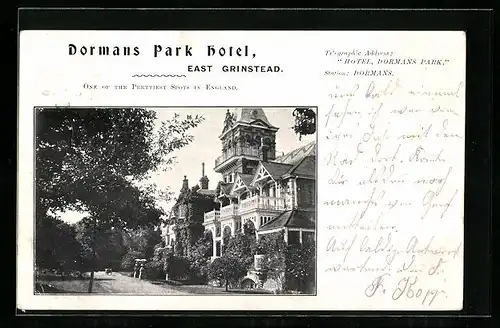 AK East Grinstead, Dormans Park Hotel