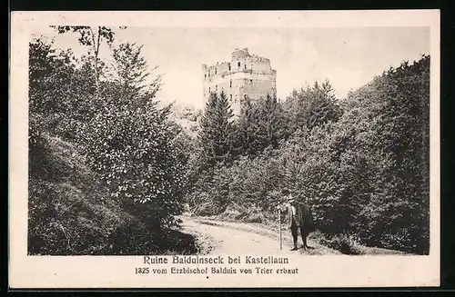 AK Kastellaun, Ruine Balduinseck