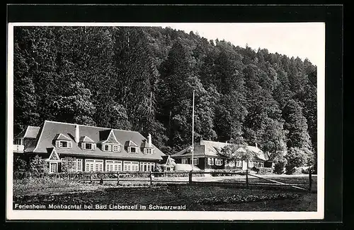 AK Bad Liebenzell, Ferienheim Monbachtal