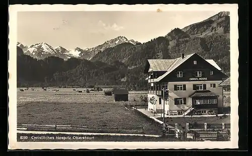 AK Oberstdorf /bayr. Allgäu, Christliches Hospitz