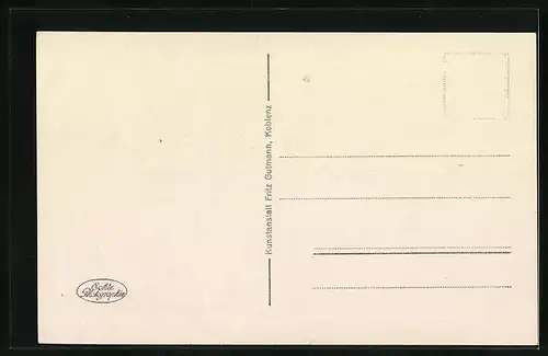 AK Beilstein a. d. Mosel, Partie am Marktplatz