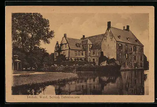 AK Tatenhausen /Teutob. Wald, Blick auf Schloss