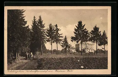 AK Teichwolframsdorf, Erholungsheim am Werdauer Wald