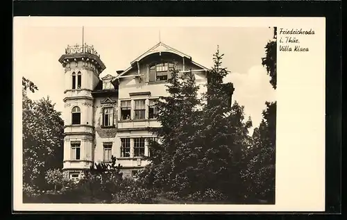 AK Friedrichroda /Thür., Villa Klara