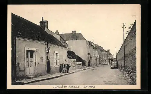 AK Juigné-sur-Sarthe, Les Vignes