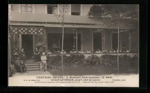 AK Le Mans, Central-Hotel, 5 Boulevard René-Levasseur