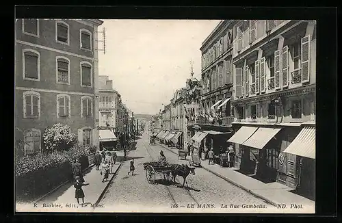 AK Le Mans, La Rue Gambetta
