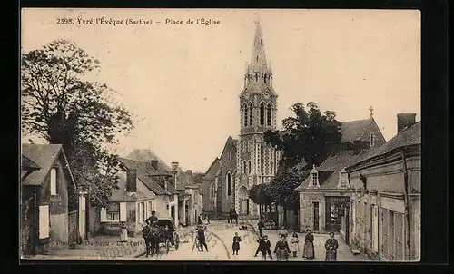 AK Yvré-l`Évêque, Place de l`Eglise