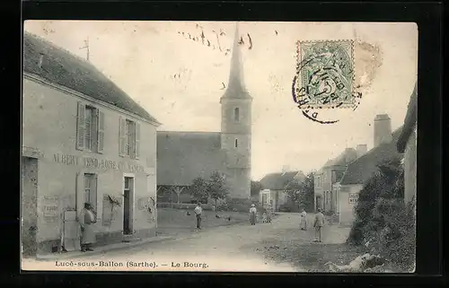 AK Lucé-sous-Ballon, Le Bourg
