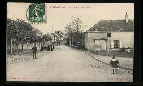 AK Courgains, Route de Marolles