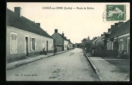 AK Congé-sur-Orne, Route de Ballon