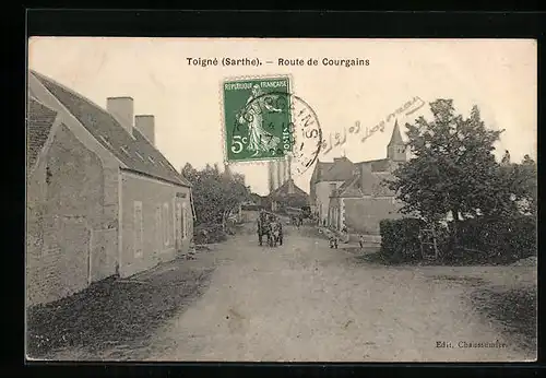 AK Toigné, Route de Courgains