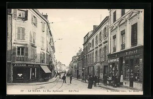 AK Le Mans, La Rue Nationale