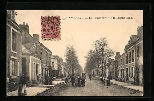 AK Le Mans, Le Boulevard de la République