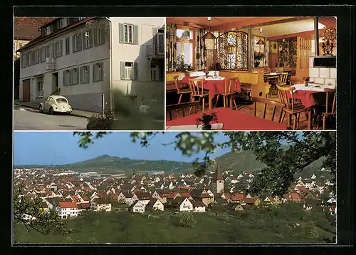 AK Korb /Remstal, Gasthaus Hirsch, Weishaarstr. 4