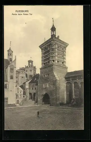 AK Augsburg, Partie beim Roten Tor