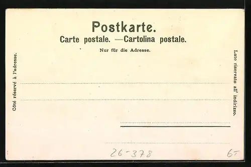 Künstler-AK Fritz Voellmy: Basel, bei der alten Rhein-Brücke
