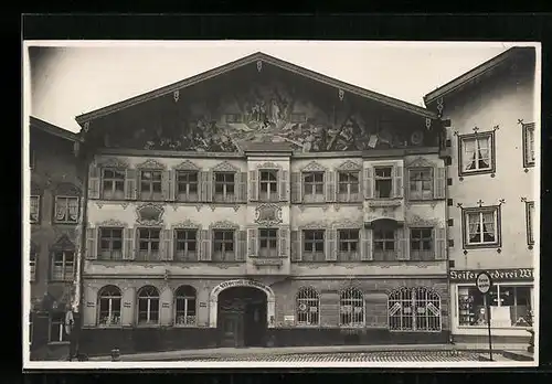 AK Bad Tölz, Blick auf das Moralt Haus