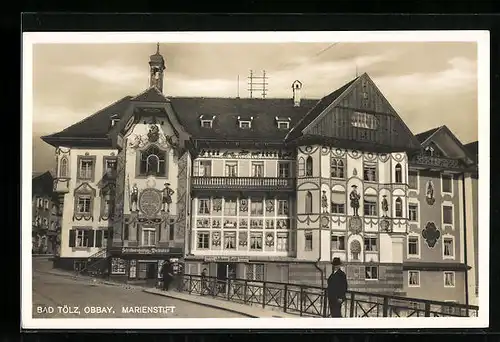 AK Bad Tölz /Obbay., Ansicht vom Marienstift