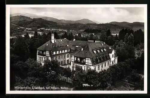 AK Erlenbad bei Achern, Ansicht vom Marienheim