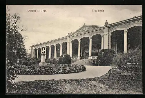 AK Baden-Baden, Ansicht der Trinkhalle