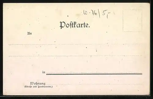 AK Offenburg, Flusspartie mit Häusern