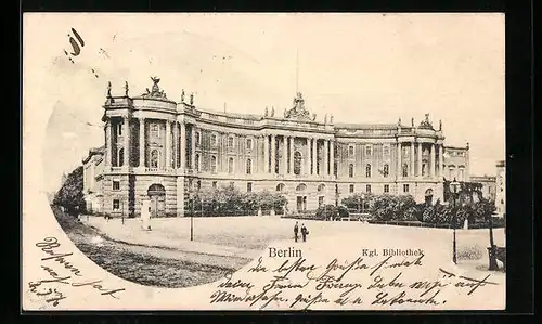 AK Berlin, Königliche Bibliothek