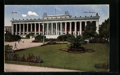 AK Berlin, Altes Museum mit Anlagen