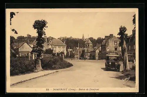 AK Domfront, Entrée de Domfront