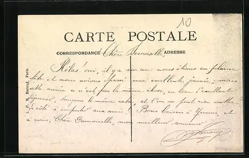 AK Alencon, La Grande Rue, Strassenpartie